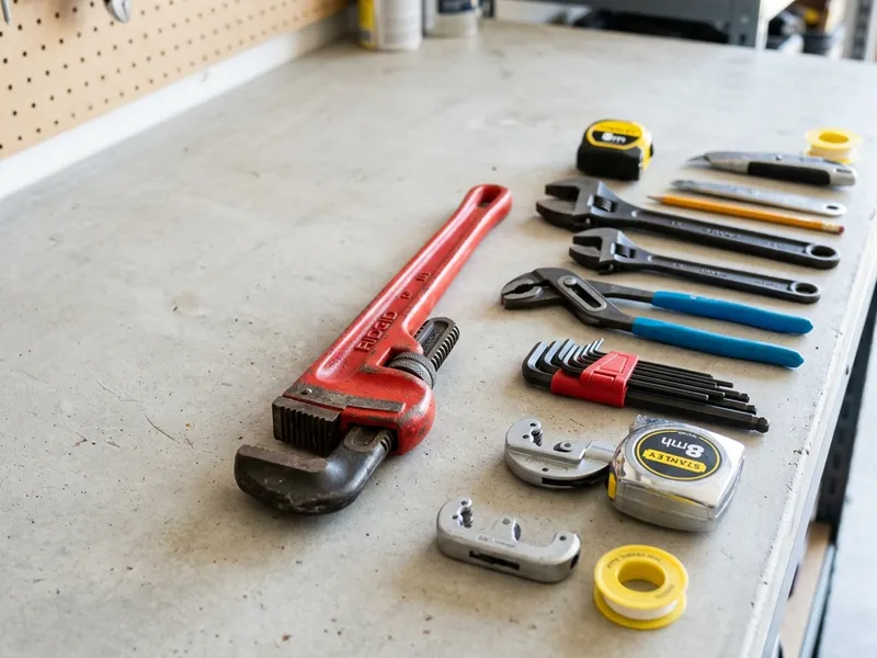 Professional plumbers in Temple, PA equipped with top-tier tools for residential and commercial plumbing services.